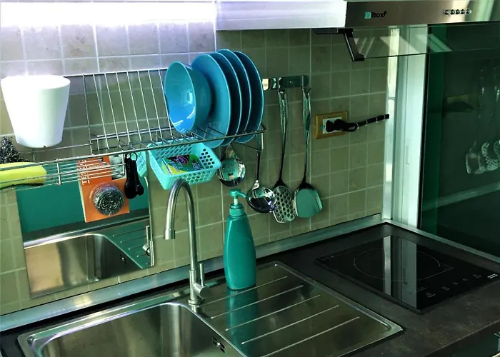 Apartment White Turquoise -1 Bedroom Apartment- *