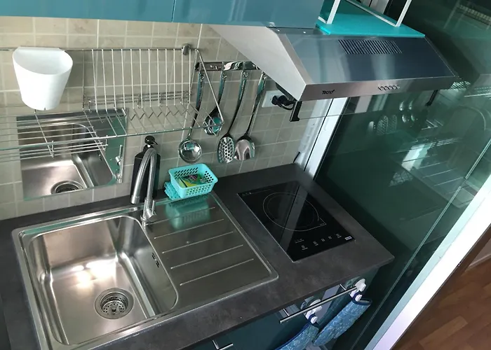 Apartment White Turquoise -1 Bedroom Apartment- *